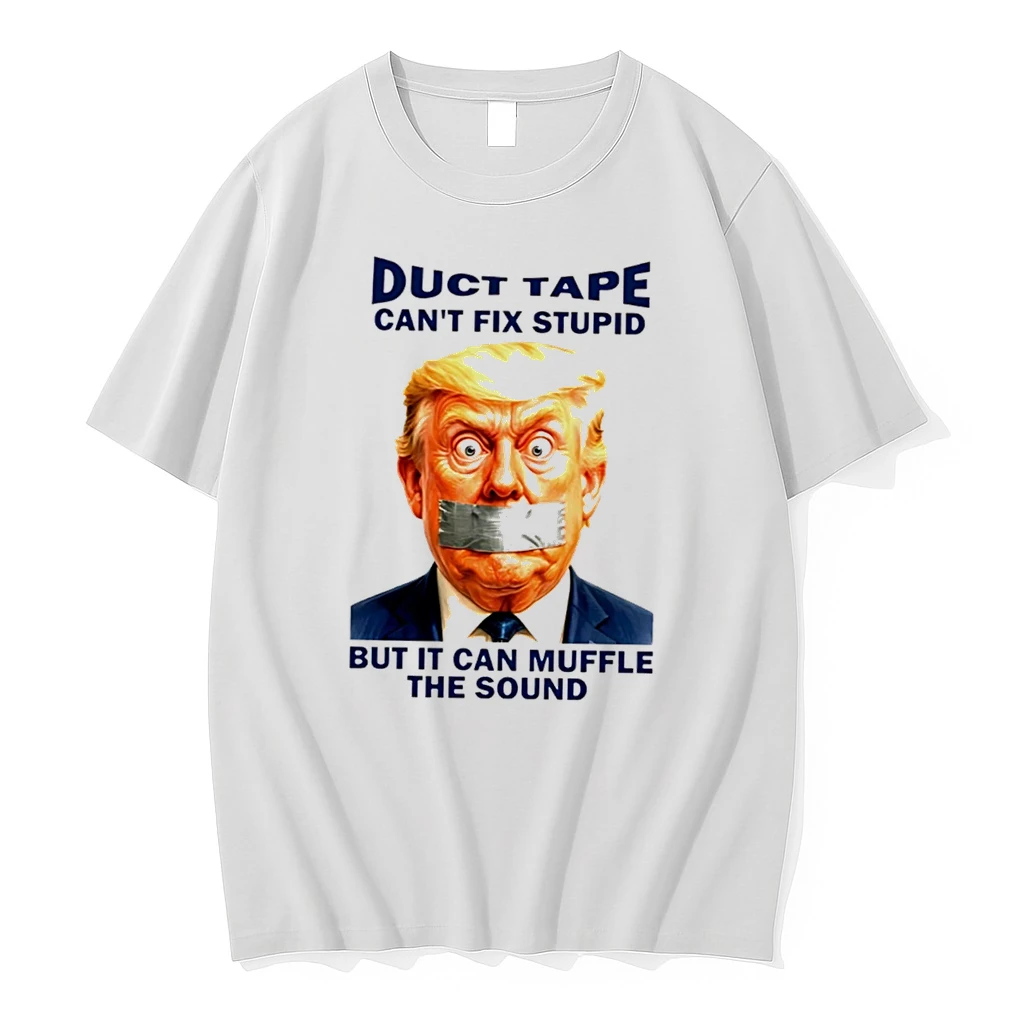 Officials Duct Tape Cant Fix Stupid But It Can Muffle The Sound Trump Tee Premium T Shirt Sweatshirt Hoodie