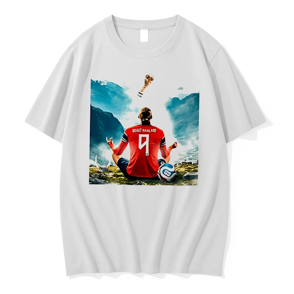 Officials Erling Braut Haaland Norway National Team No 9 World Cup 2026 Tee Premium T Shirt Sweatshirt Hoodie
