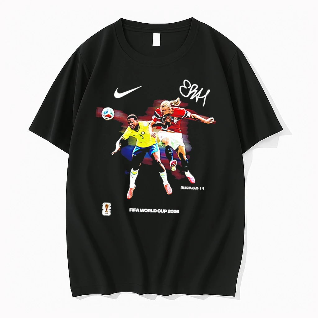 Officials Erling Haaland Fifa World Cup 2026 Signature Tee Premium T Shirt Sweatshirt Hoodie