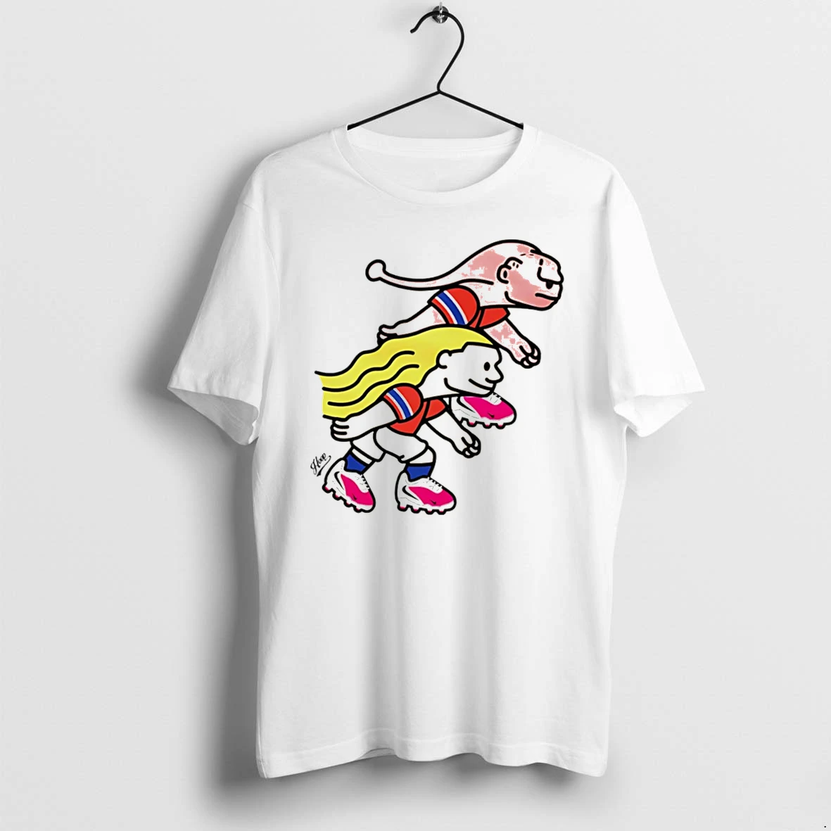 Officials Erling Haaland Ha Ha Ha Haaland Caricature Funny Tee Premium T Shirt Sweatshirt Hoodie