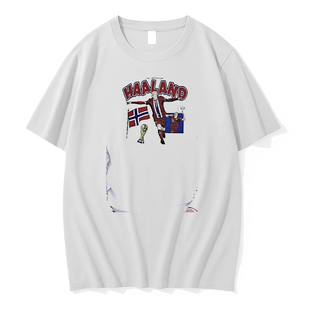 Officials Erling Haaland Norway National Team The Terminator Haaland 23 Football Premium T Shirt Sweatshirt Hoodie