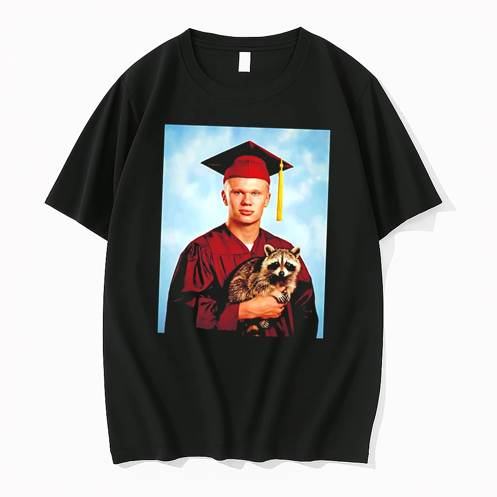 Officials Erling Haaland Others Hold Trophies After Matches I Hold My Raccoon Tee Premium T Shirt Sweatshirt Hoodie