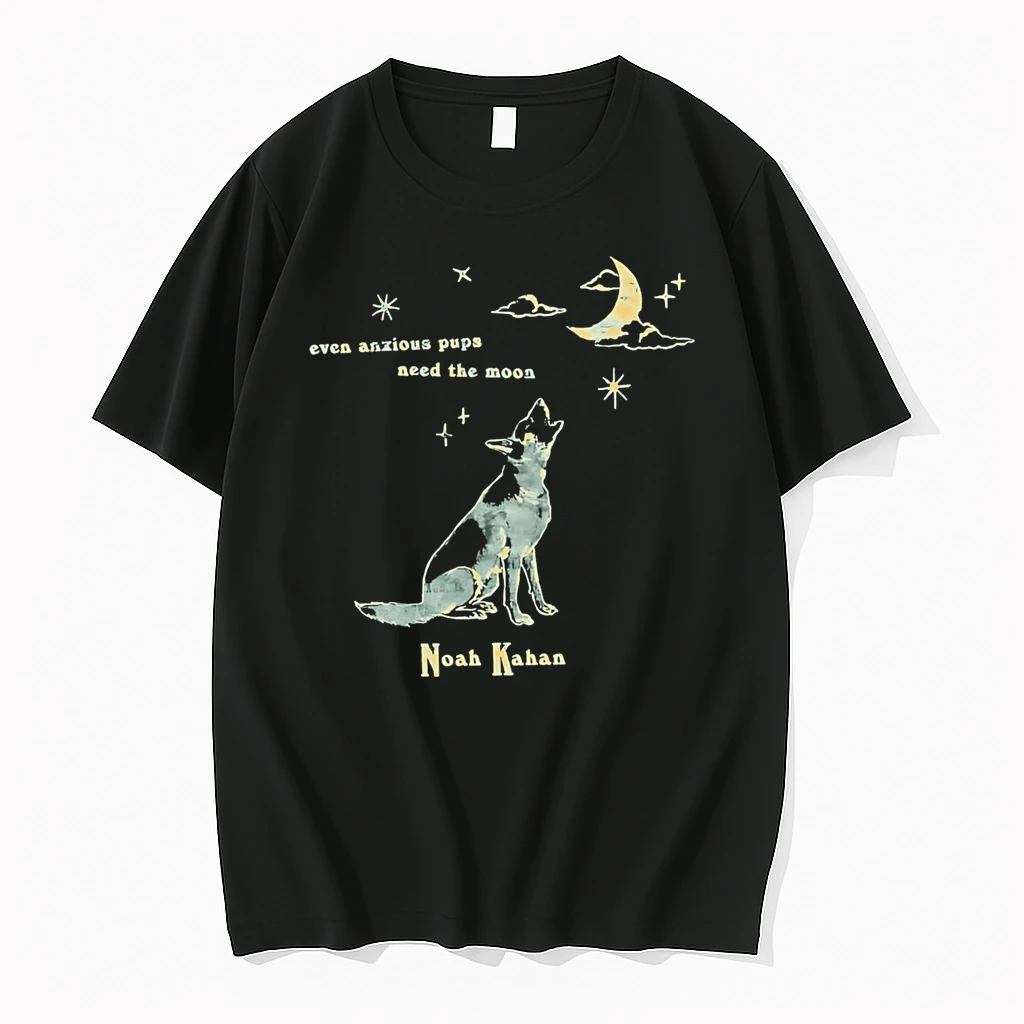 Officials Even Anxious Pups Need The Moon Noah Kahan Premium T Shirt Sweatshirt Hoodie