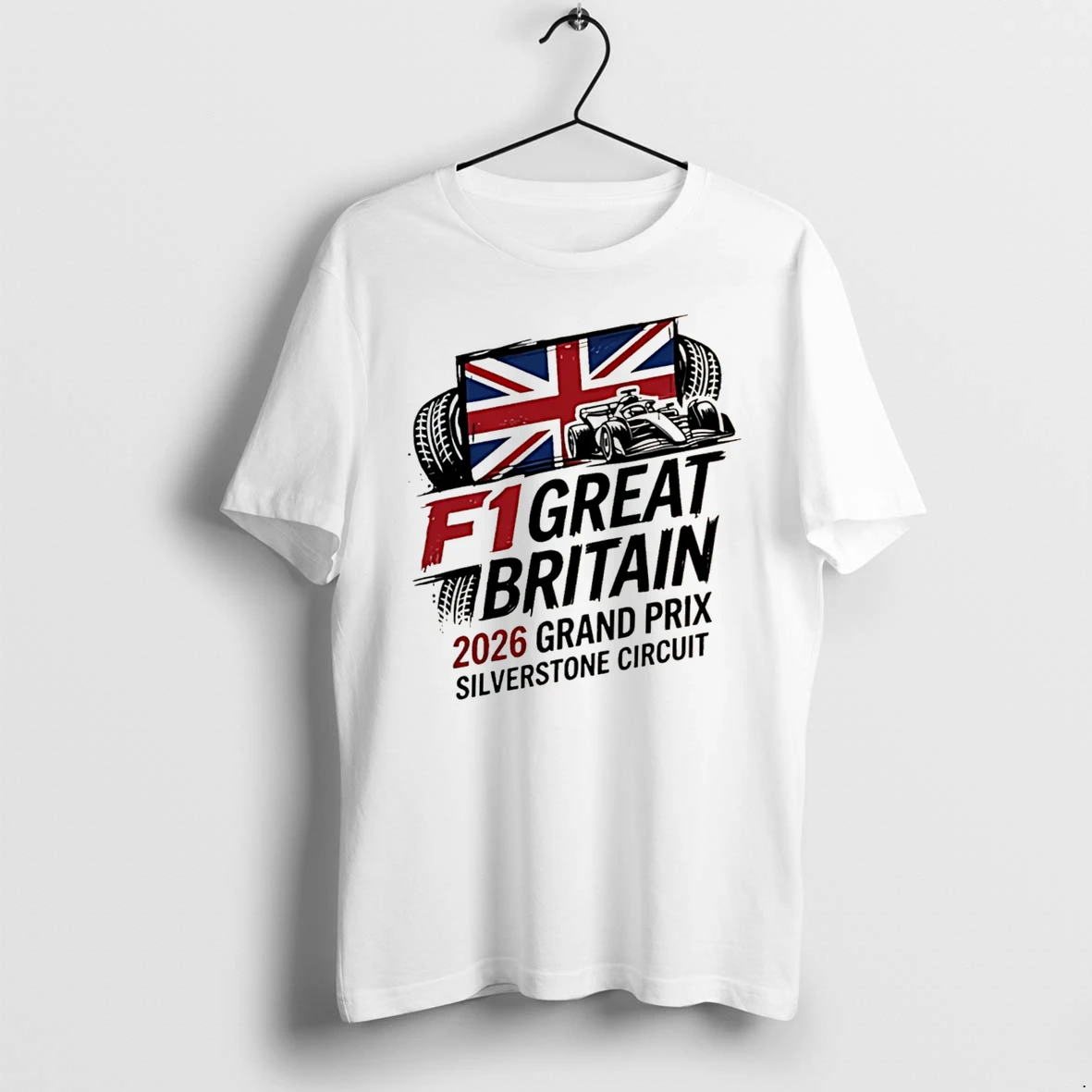 Officials F1 Great Britian 2026 Grand Prix Silverstone Circuit Tee Premium T Shirt Sweatshirt Hoodie