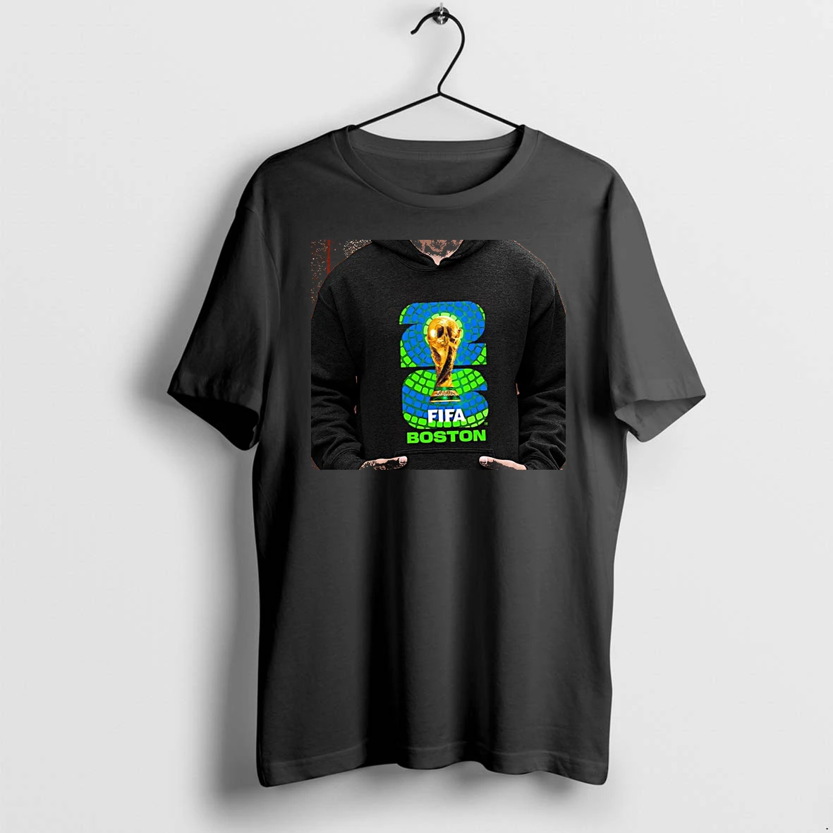 Officials Fifa World Cup 2026 Boston Logo Match Event Promotional Premium T Shirt Sweatshirt Hoodie