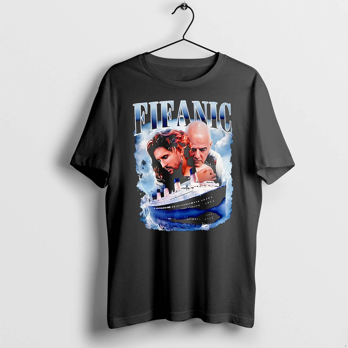Officials Fifanic Lionel Messi And Pep Guardiola Titanic Premium T Shirt Sweatshirt Hoodie