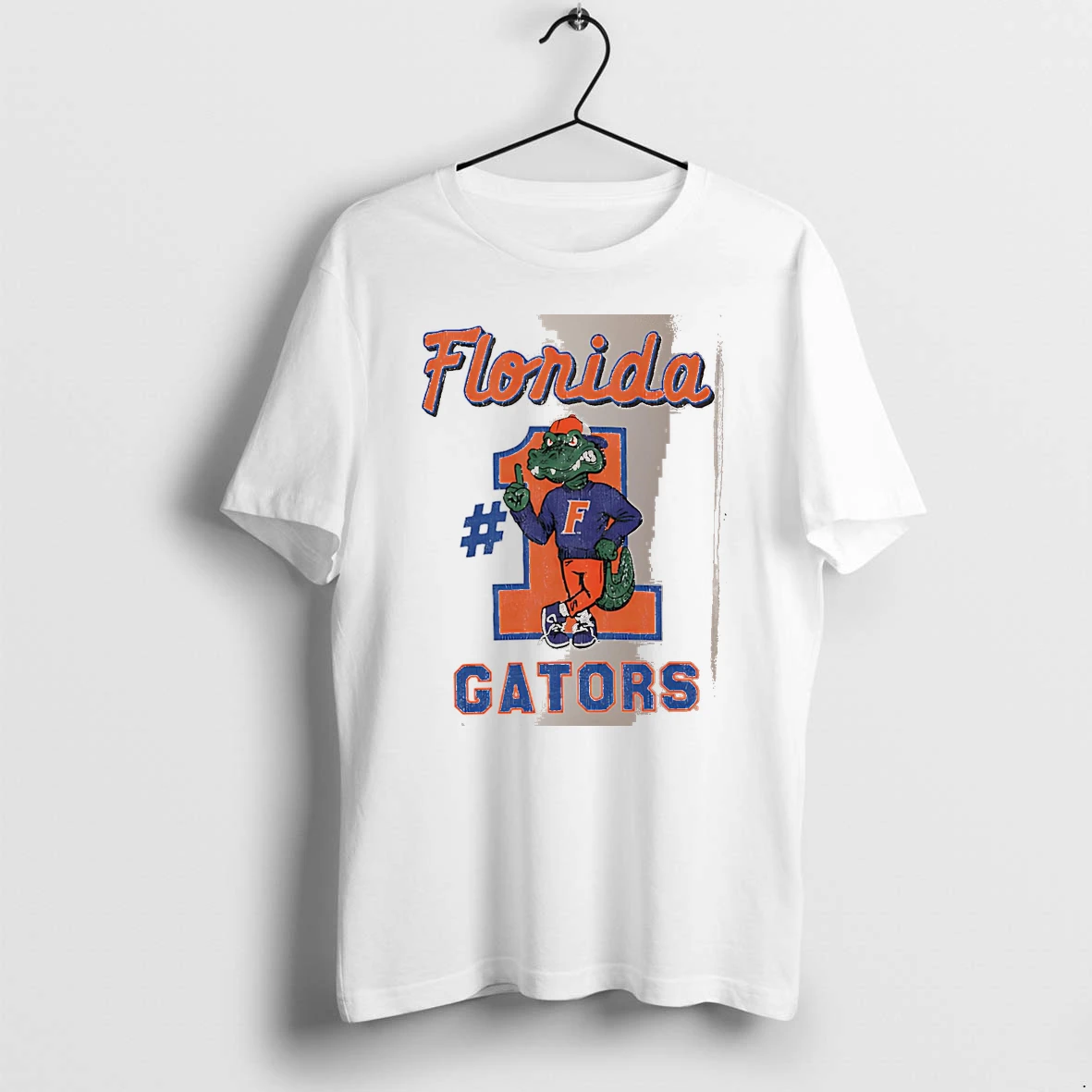 Officials Florida 1 Gators Florida Gators Mascot Graphic White Premium T Shirt Sweatshirt Hoodie