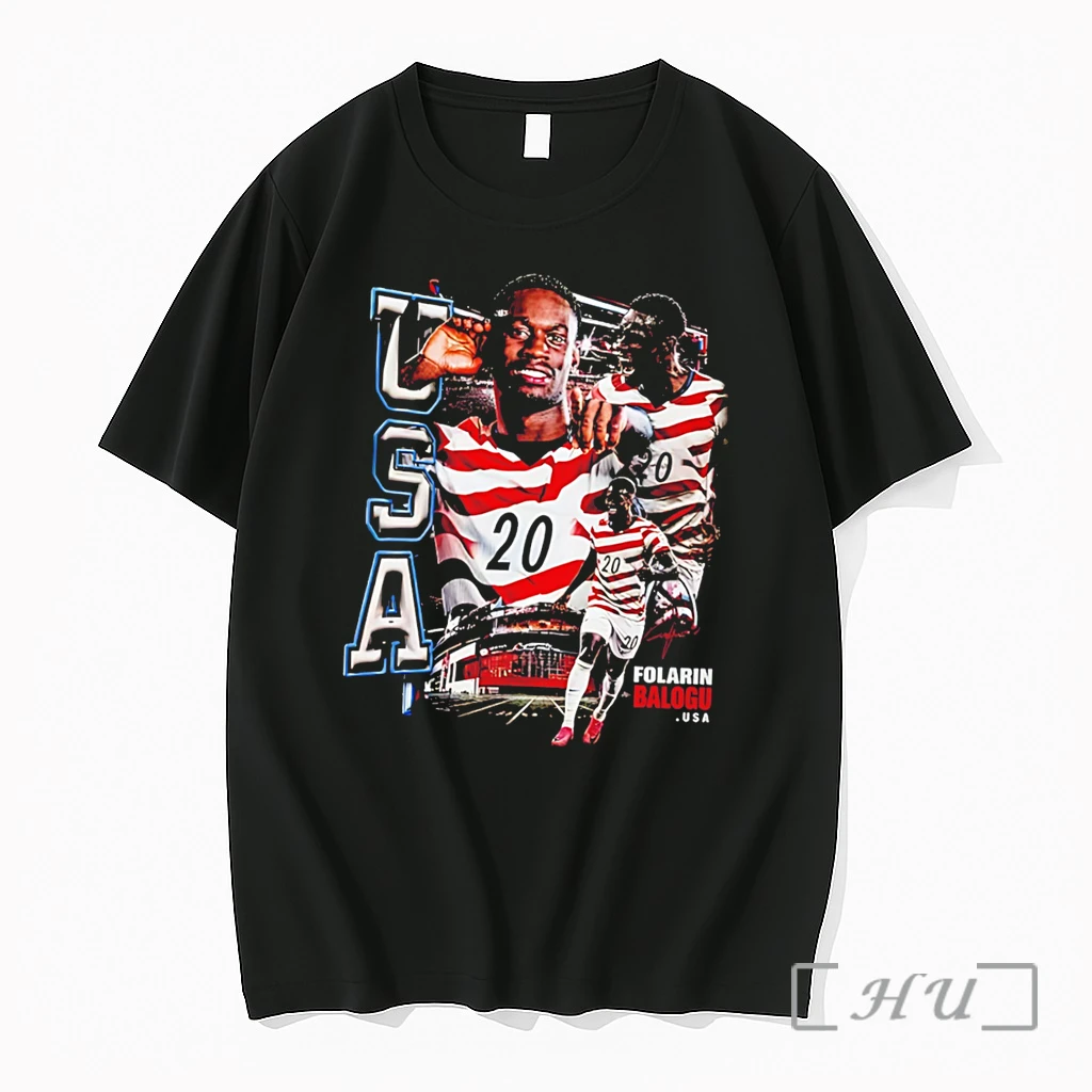 Officials Folarin Balogun Usa Soccer Graphic Tee Premium T Shirts Sweater Hoodie
