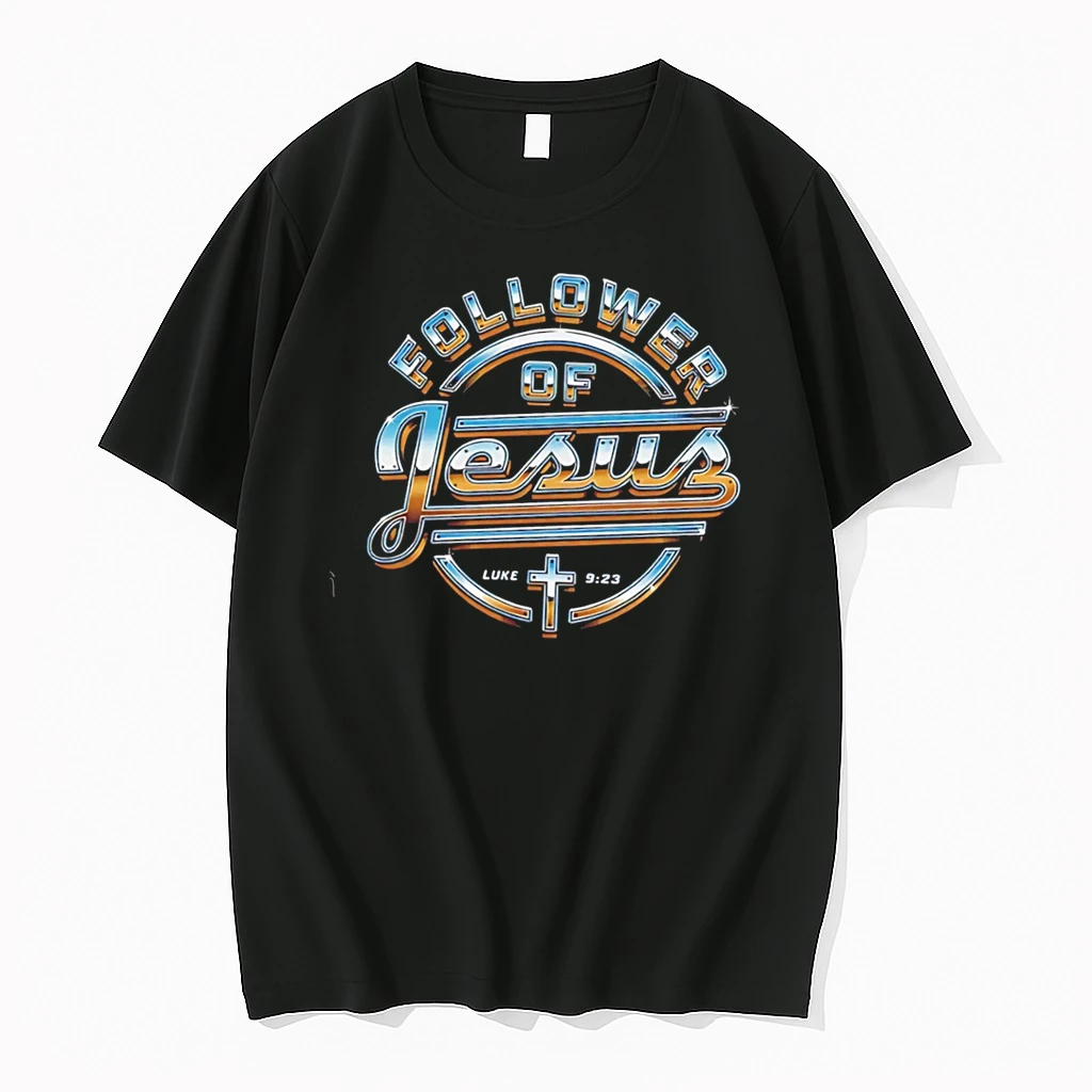 Officials Follower Of Jesus Luke 9 23 Christian Faith Tee Premium T Shirt Sweatshirt Hoodie