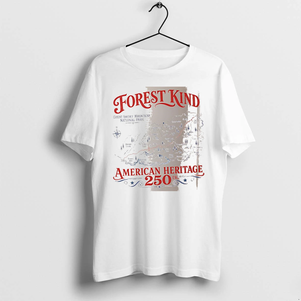 Officials Forest Kind Great Smoky Mountains National Park American Heritage 250th White Premium T Shirt Sweatshirt Hoodie