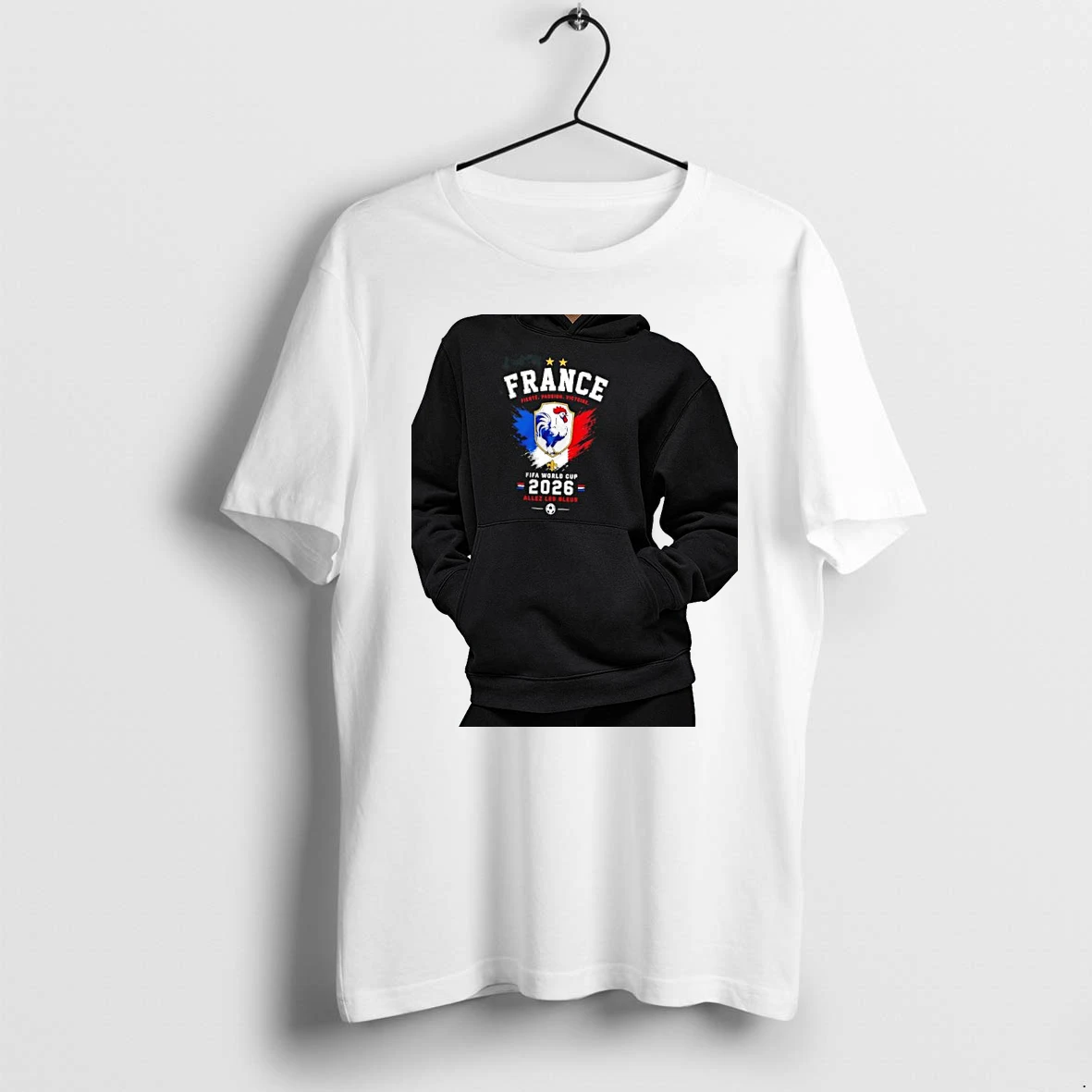 Officials France National Football Team Fifa World Cup 2026 Allez Les Bleus Premium T Shirt Sweatshirt Hoodie