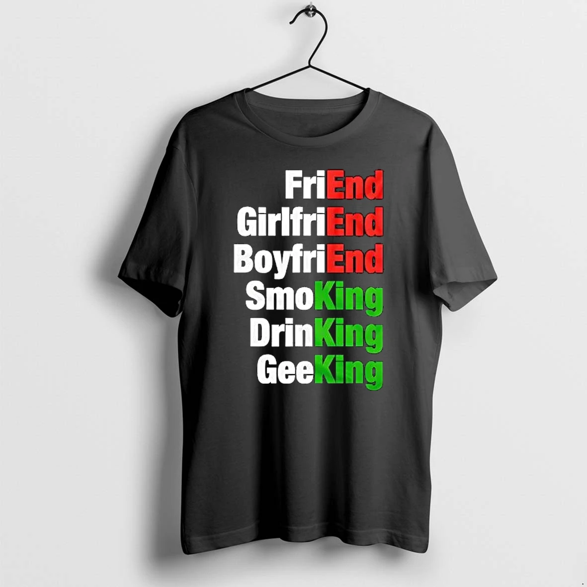 Officials Friend Girlfriend Boyfriend Smoking Drinking Geeking Wordplay Text Premium T Shirt Sweatshirt Hoodie