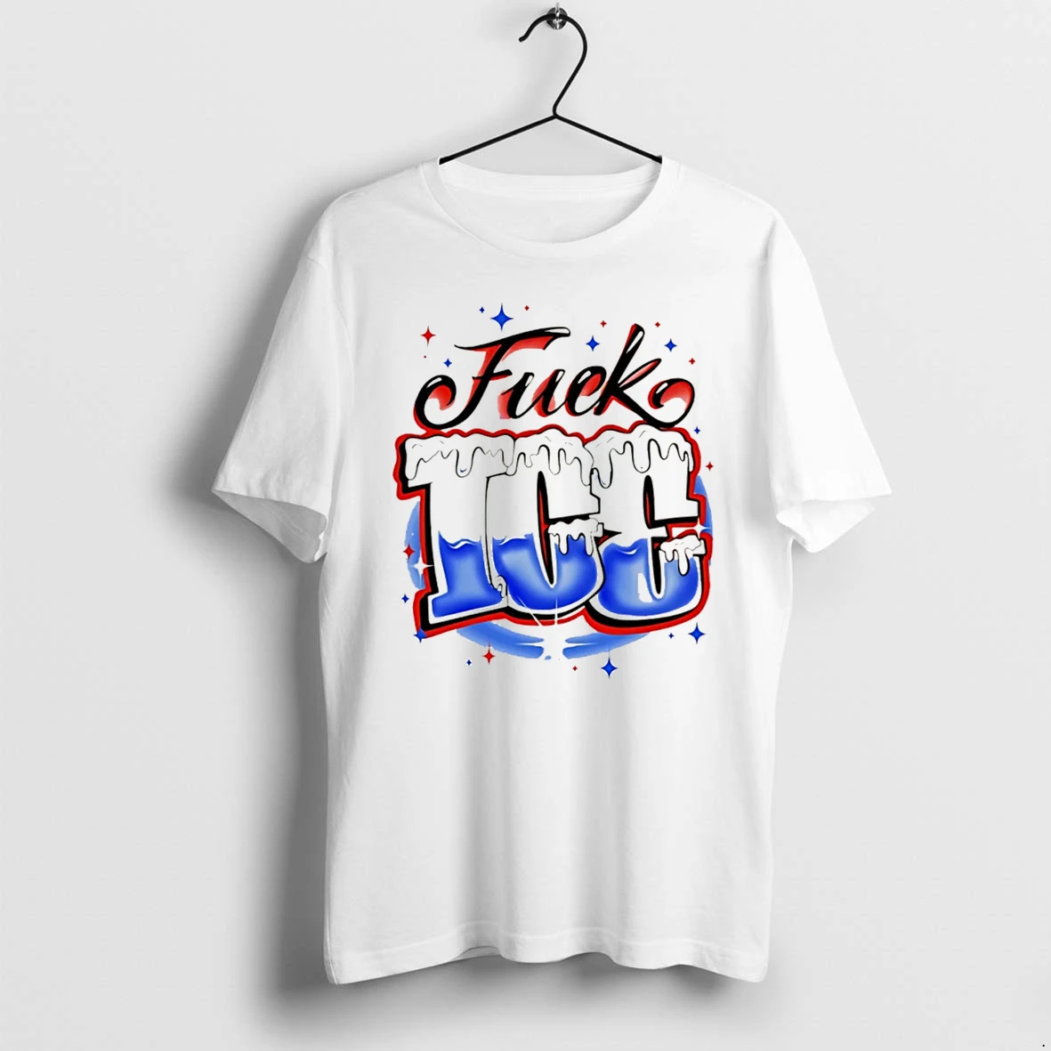 Officials Fuck Ice Winter Cold Slogan Typography Tee Premium T Shirt Sweatshirt Hoodie