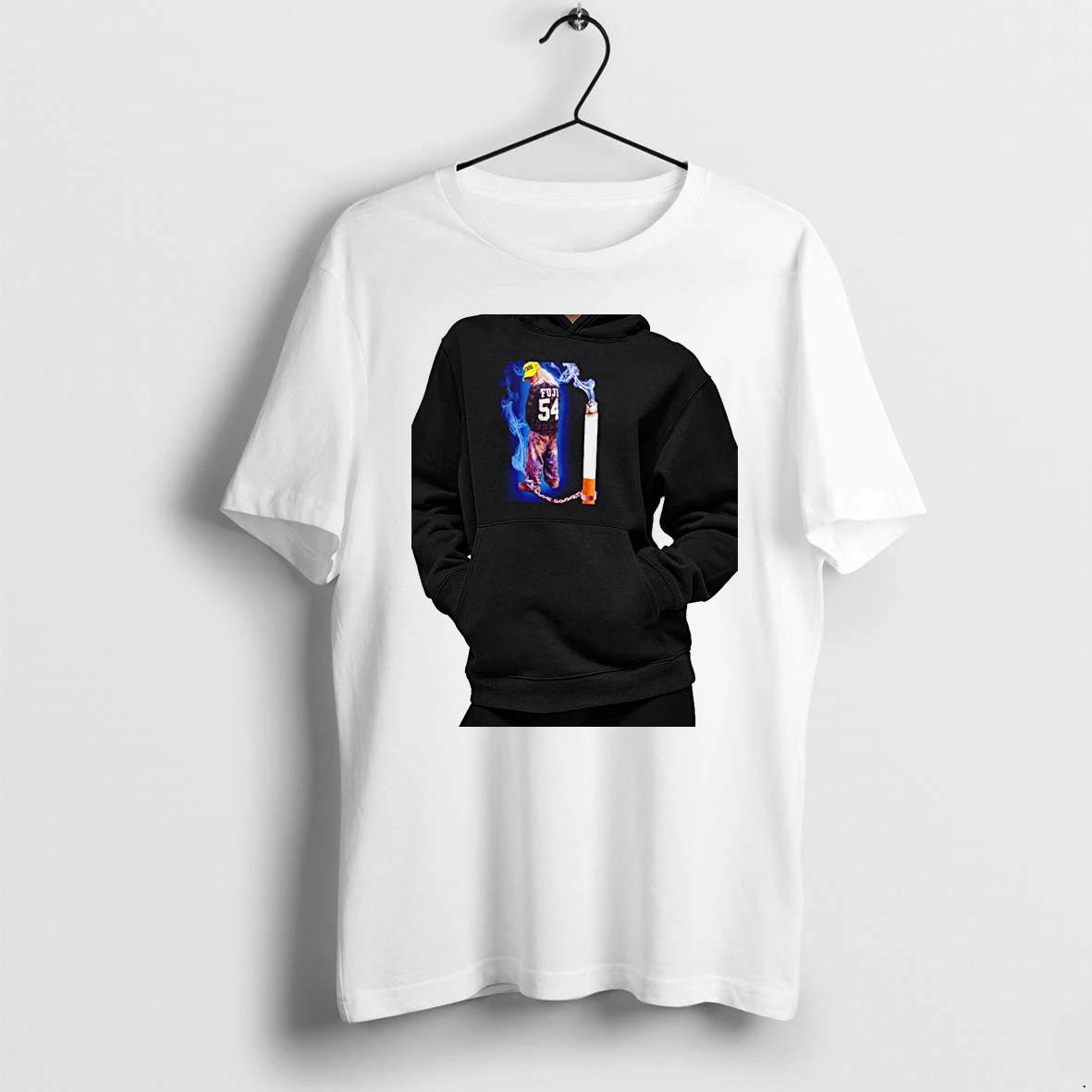 Officials Fuji 54 Retards Chained To A Cigarette Smoker Premium T Shirt Sweatshirt Hoodie