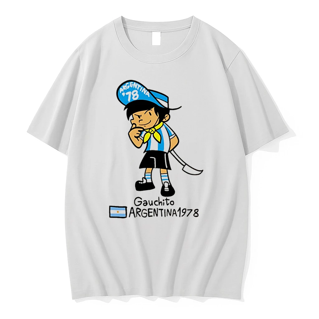 Officials Gauchito 1978 Argentina World Cup Mascot Tee Premium T Shirt Sweatshirt Hoodie