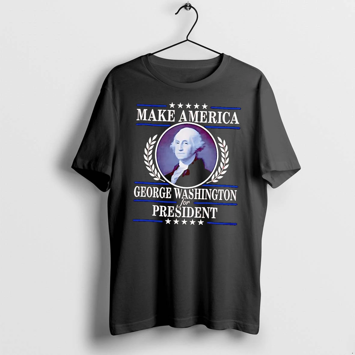 Officials George Washington Campaign Make America For President Black Premium T Shirt Sweatshirt Hoodie