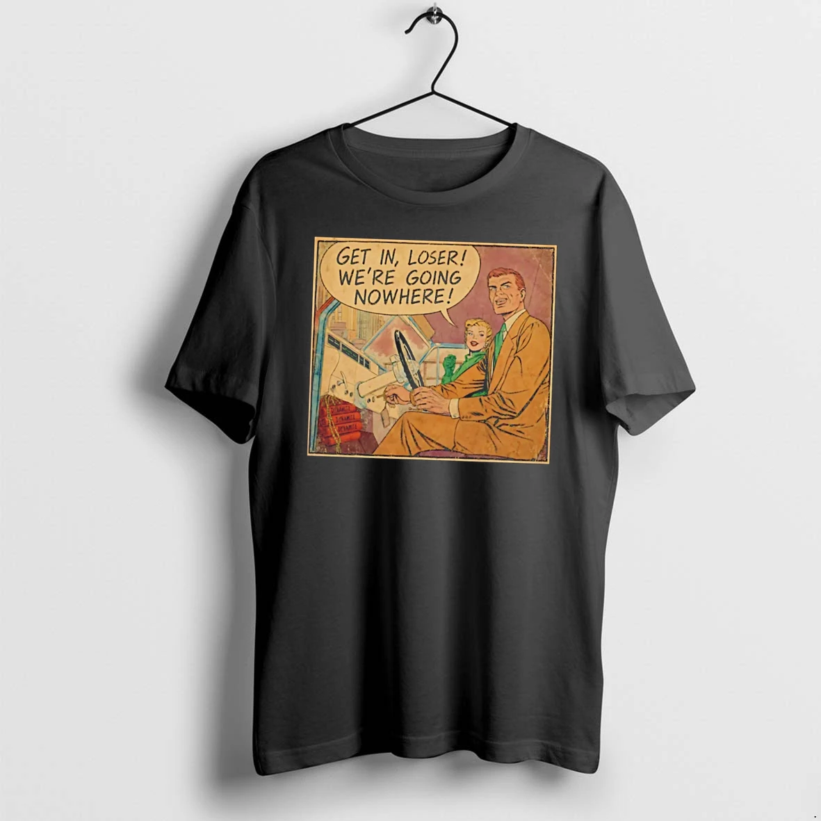 Officials Get In Loser Were Going Nowhere Dynamite Quote Comic Tee Premium T Shirt Sweatshirt Hoodie