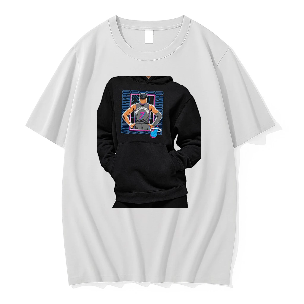 Officials Giannis Antetokounmpo Miami Heat Nba Player Premium T Shirt Sweatshirt Hoodie