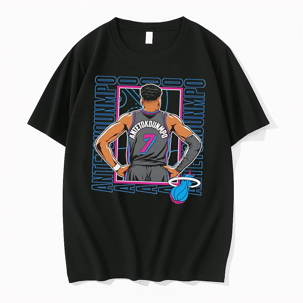 Officials Giannis Antetokounmpo Miami Heat Vice Repeat Tee Premium T Shirt Sweatshirt Hoodie