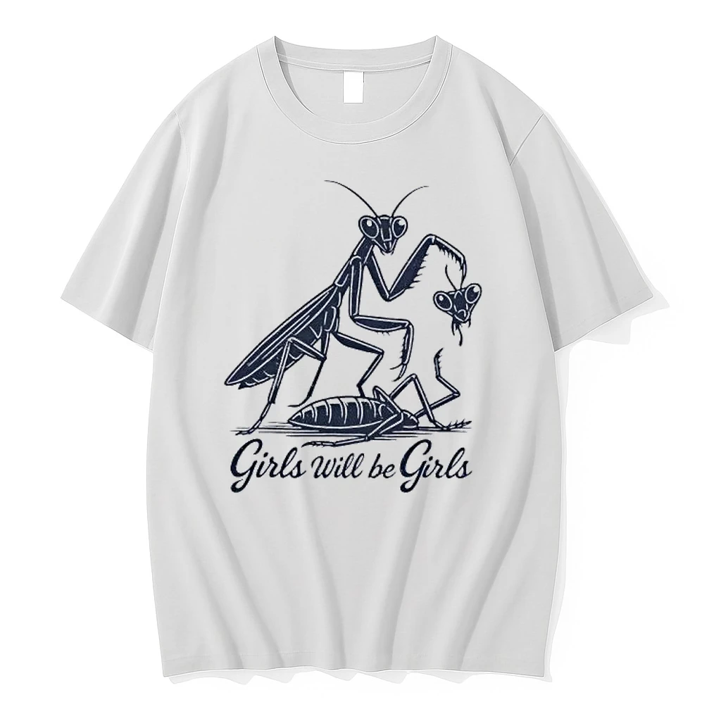 Officials Girls Will Be Girls Praying Mantis Nature Premium T Shirt Sweatshirt Hoodie