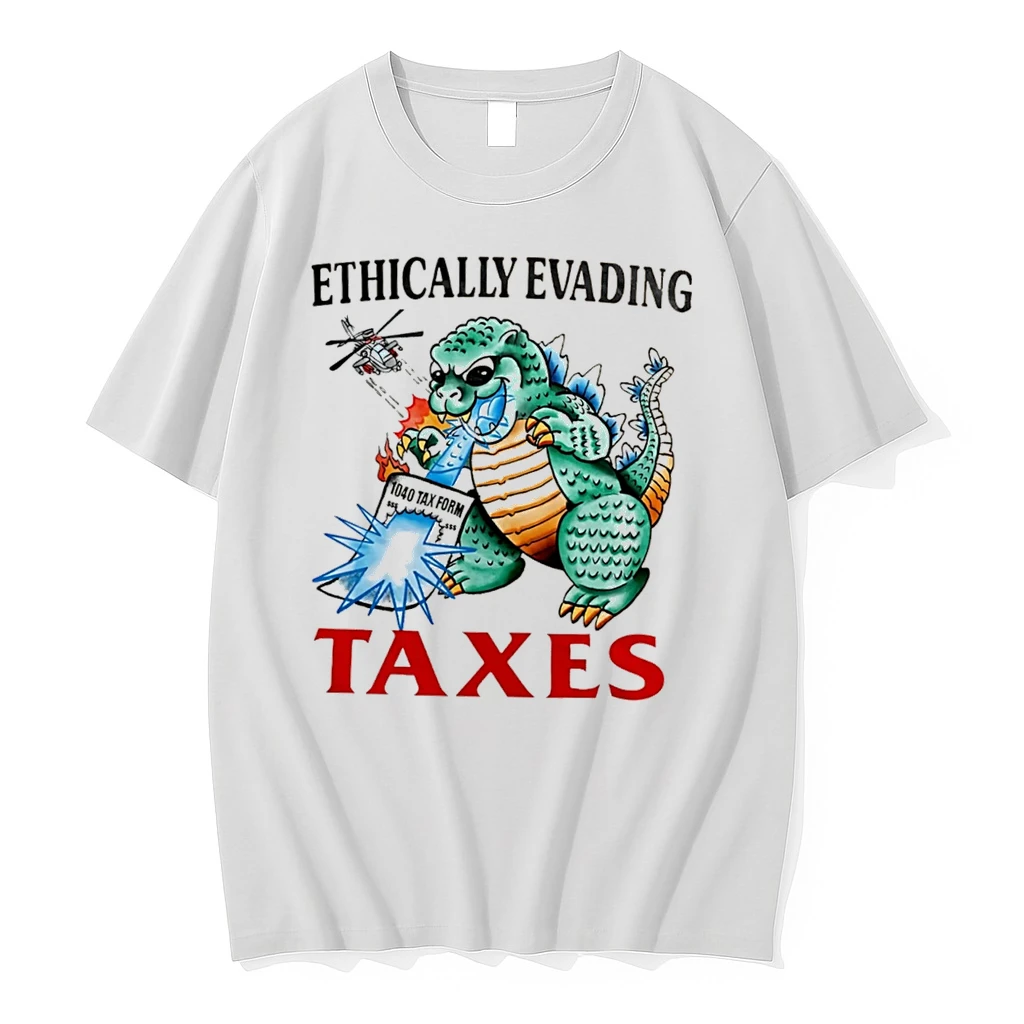 Officials Godzilla Ethically Evading Taxes 1040 Tax Form Tee Premium T Shirt Sweatshirt Hoodie