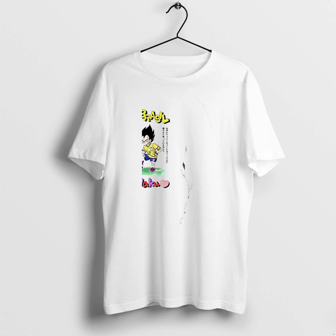 Officials Goku Vegeta Japan National Team Brasil National Team Japan Vs Brasil Waku Waku Premium T Shirt Sweatshirt Hoodie