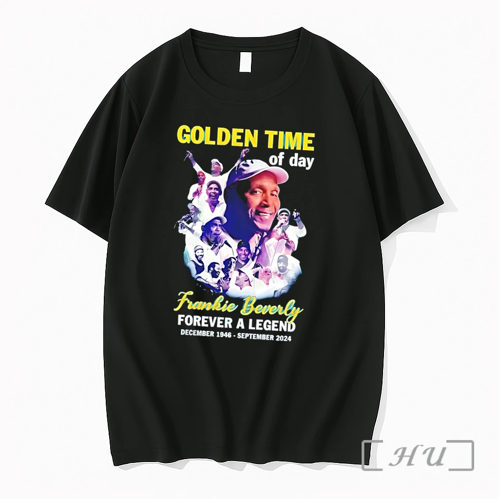 Officials Golden Time Of Day Frankie Beverly Forever A Legend December 1946 September 2024 Tee Premium T Shirts Sweater Hoodie