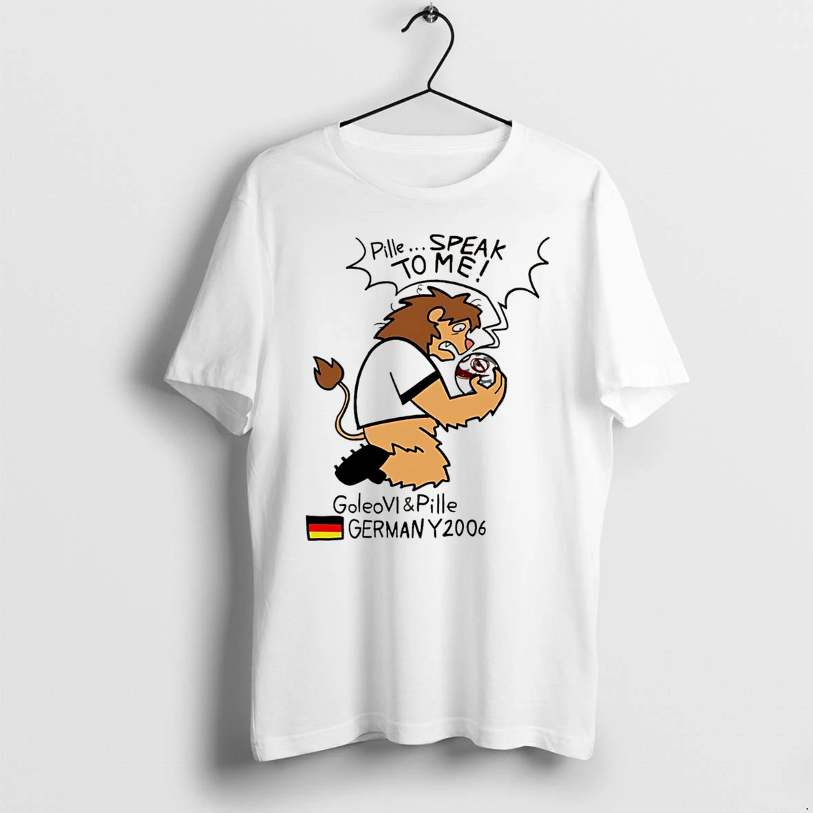 Officials Goleo Vi And Pille Germany 2006 World Cup Mascot Tee Premium T Shirt Sweatshirt Hoodie