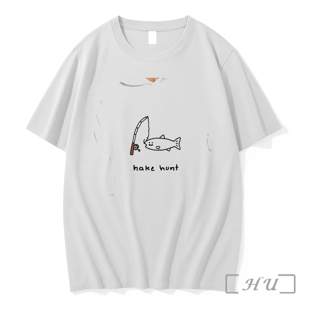 Officials Hake Hunt Funny Fishing Doodle Premium T Shirts Sweater Hoodie