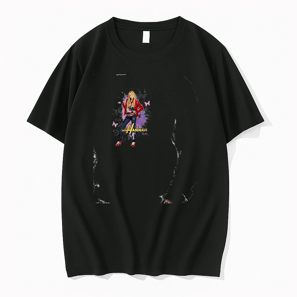 Officials Hannah Montana Disney Character Print Fashion Women Premium T Shirt Sweatshirt Hoodie