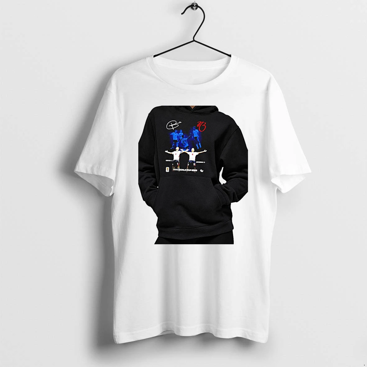 Officials Harry Kane And Jude Bellingham England National Football Team Fifa World Cup 2026 Premium T Shirt Sweatshirt Hoodie