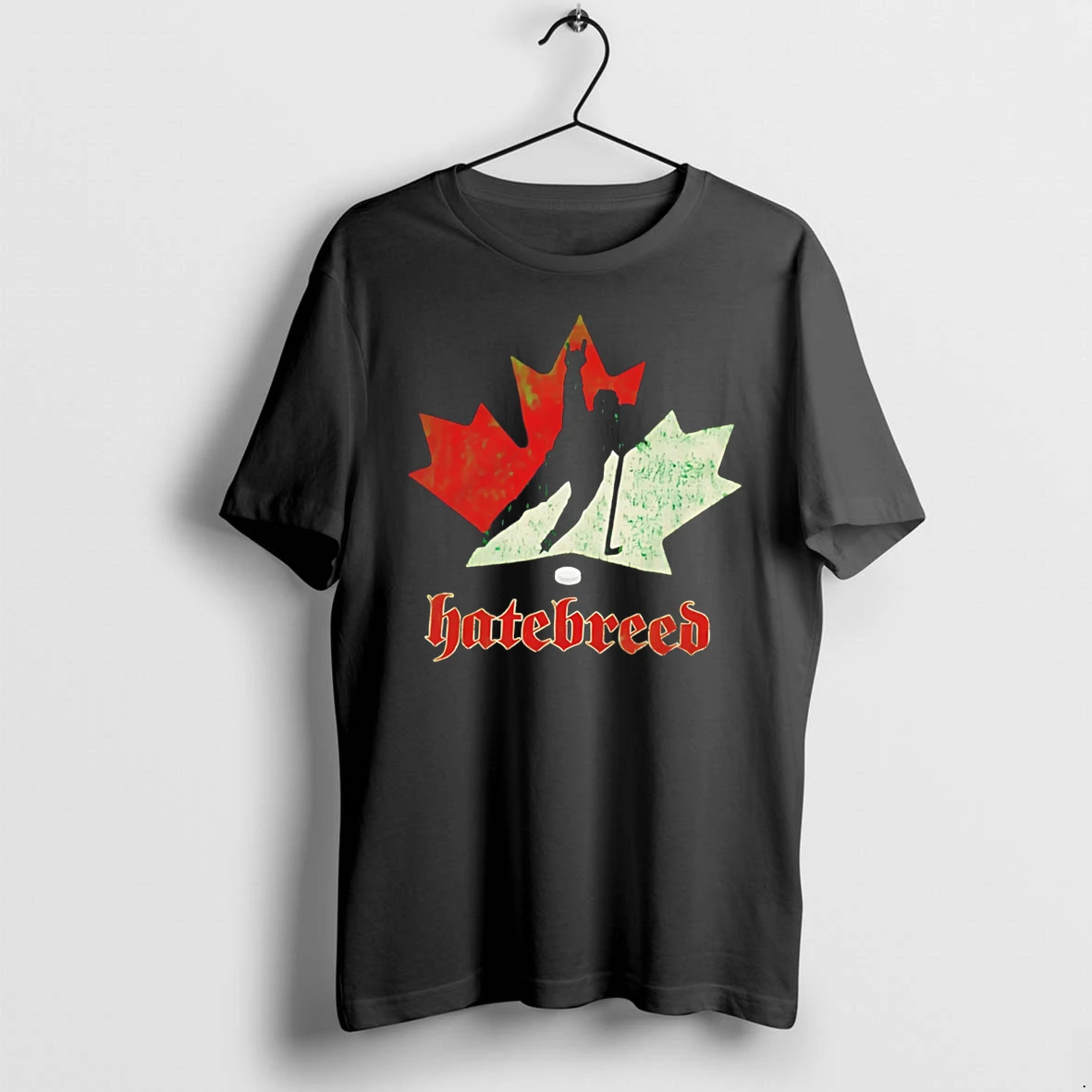 Officials Hatebreed Canadian Maple Leaf Hockey Player Vintage Tee Premium T Shirt Sweatshirt Hoodie