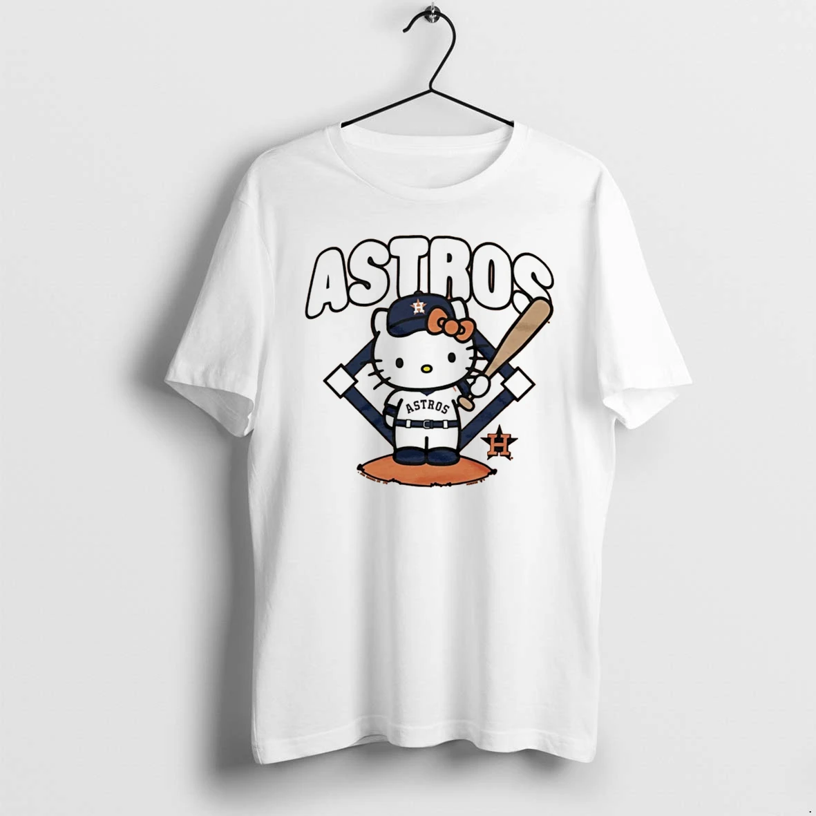 Officials Hello Kitty Houston Astros Batter Mlb Player Cartoon Tee Premium T Shirt Sweatshirt Hoodie