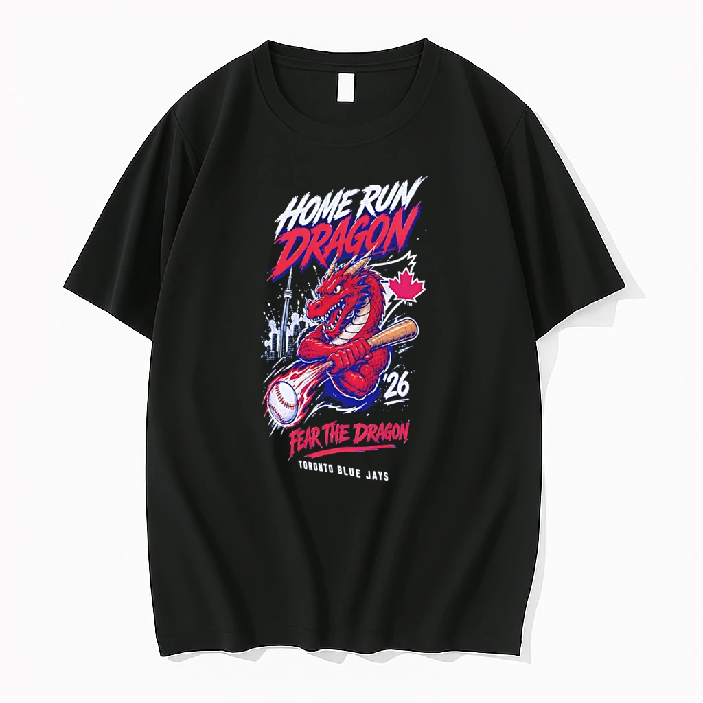Officials Home Run Dragon Toronto Blue Jays Fear The Dragon 2026 Tee Premium T Shirt Sweatshirt Hoodie