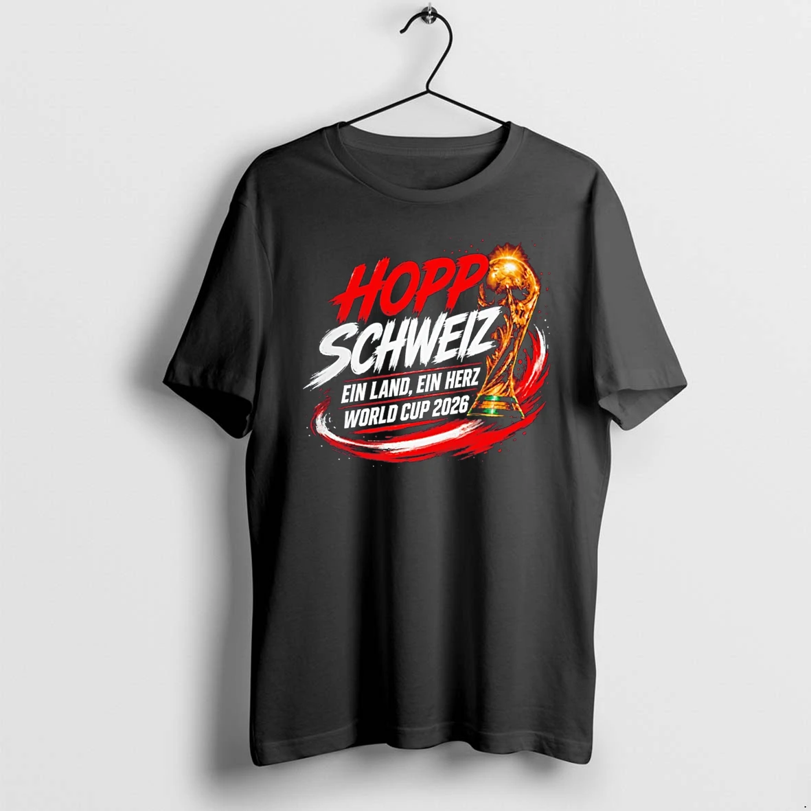 Officials Hopp Schweiz Ein Land Ein Herz World Cup 2026 Tee Premium T Shirt Sweatshirt Hoodie