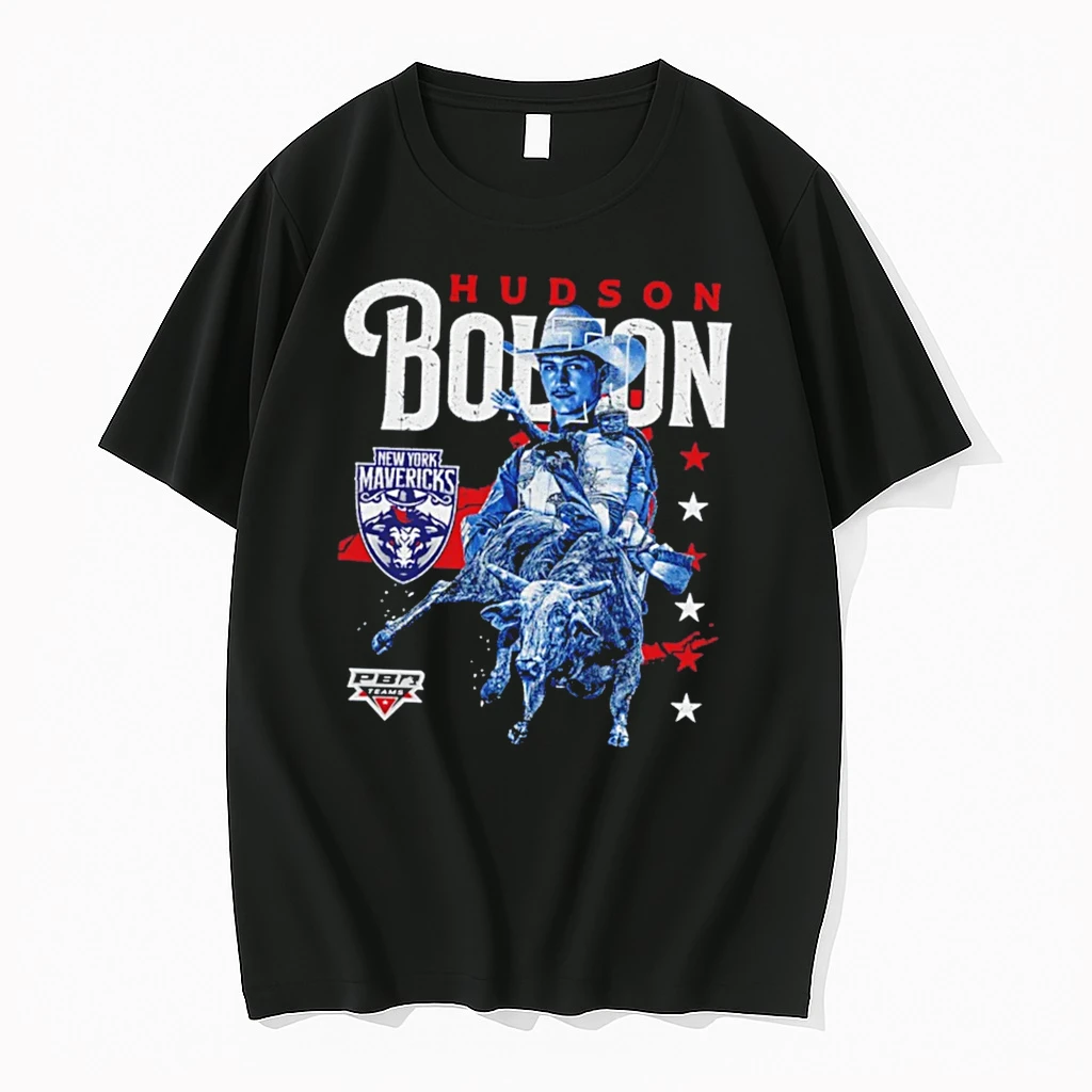 Officials Hudson Bolton New York Mavericks Pbr Teams Tee Premium T Shirt Sweatshirt Hoodie
