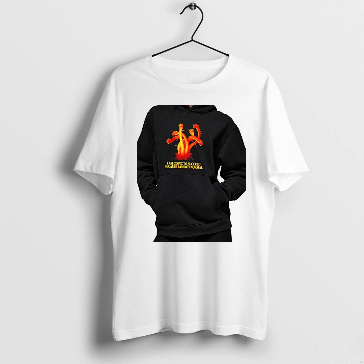 Officials Hydra Mythological Monster I Am Going To Succeed Because I Am Not Normal Premium T Shirt Sweatshirt Hoodie