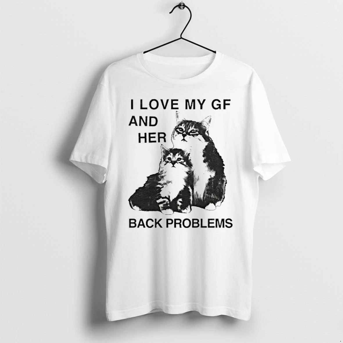 Officials I Love My Gf And Her Back Problems Cat Premium T Shirt Sweatshirt Hoodie