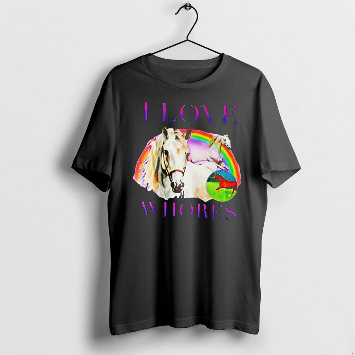 Officials I Love Whores Horse Tee Premium T Shirt Sweatshirt Hoodie