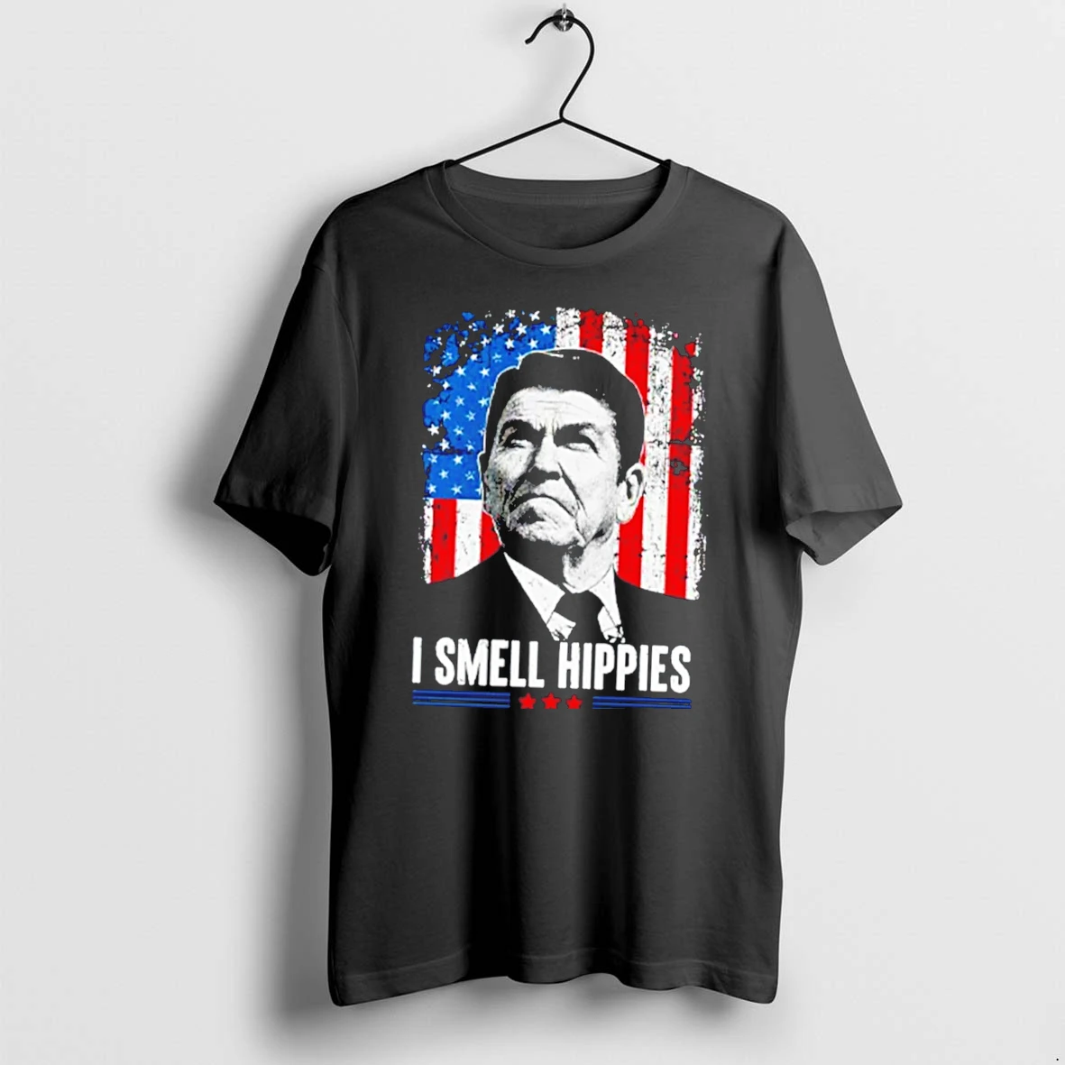 Officials I Smell Hippies Ronald Reagan 2026 Tee Premium T Shirt Sweatshirt Hoodie