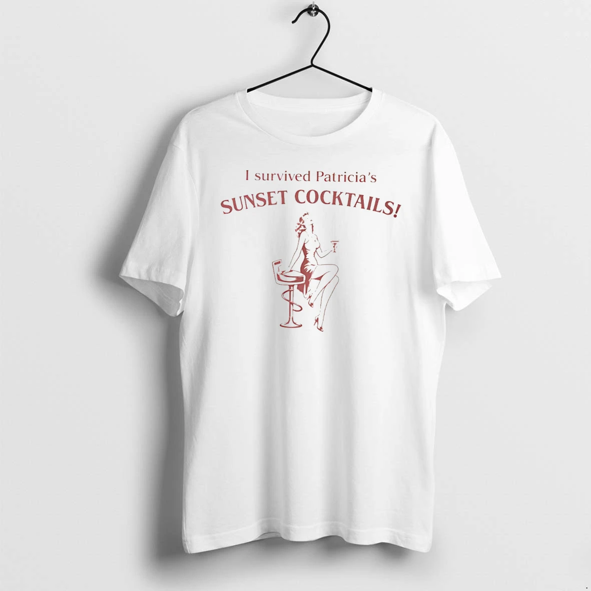 Officials I Survived Patricias Sunset Cocktails Tee Premium T Shirt Sweatshirt Hoodie