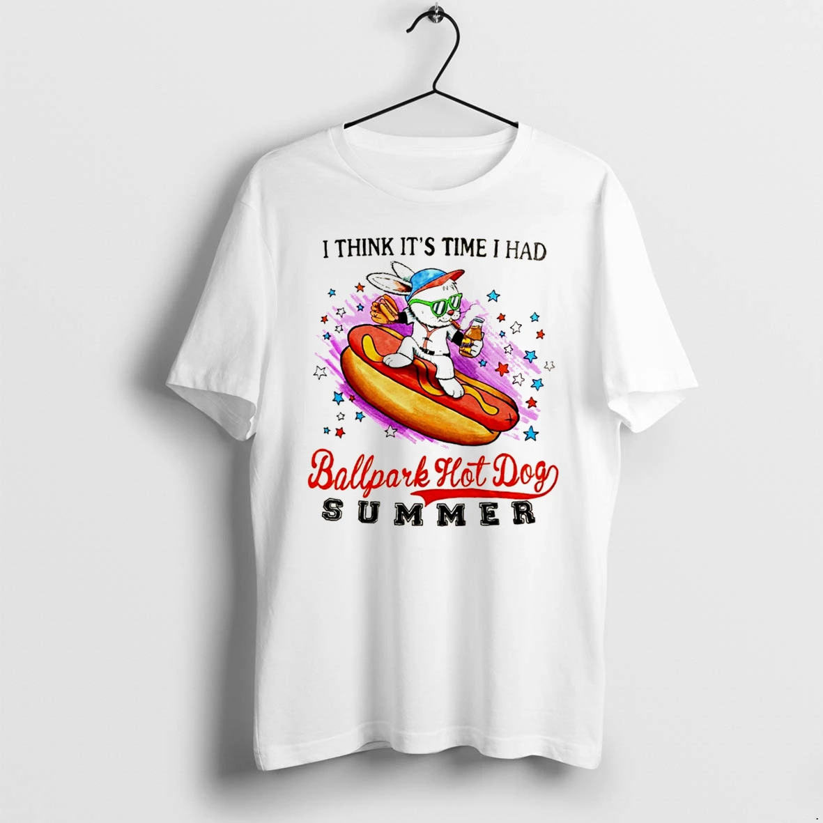Officials I Think Its Time I Had A Ballpark Hot Dog Summer Tee Premium T Shirt Sweatshirt Hoodie