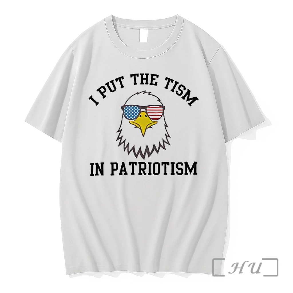 Officials I Put The Tism In Patriotism Eagle Premium T Shirts Sweater Hoodie