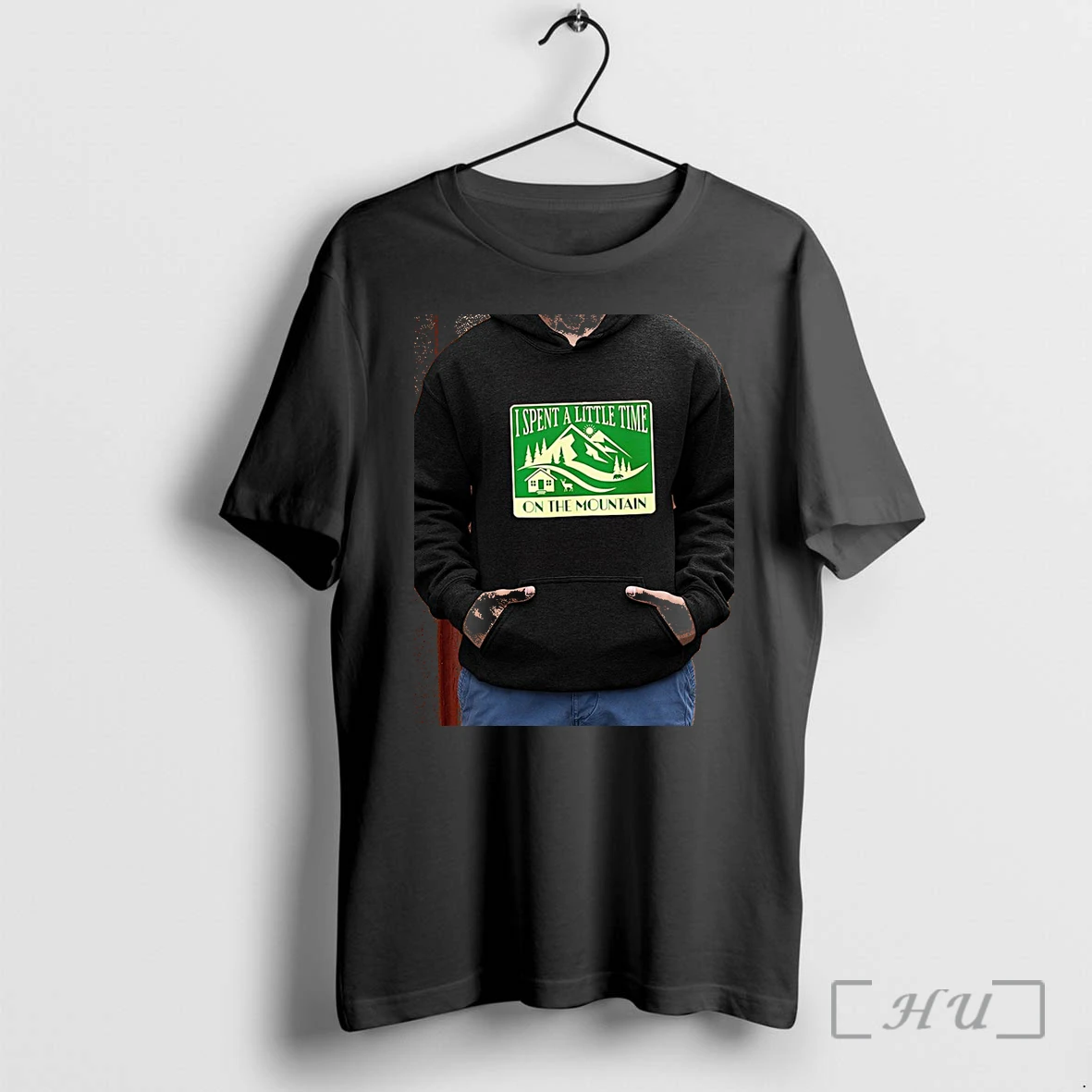 Officials I Spent A Little Time On The Mountain Cabin Nature Outdoors Hiking Lover Premium T Shirts Sweater Hoodie