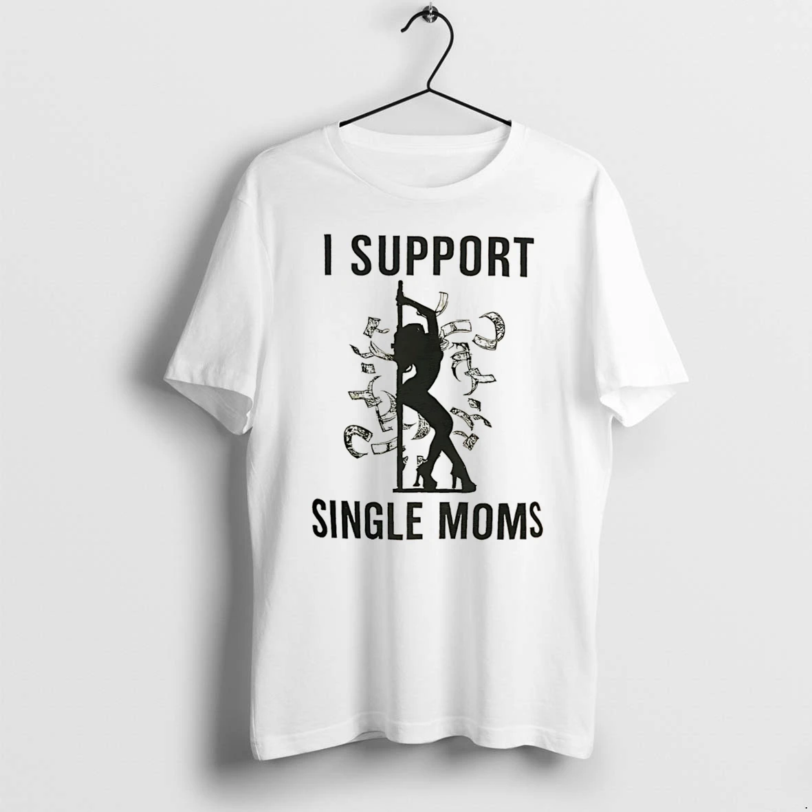 Officials I Support Single Moms Tee Premium T Shirt Sweatshirt Hoodie