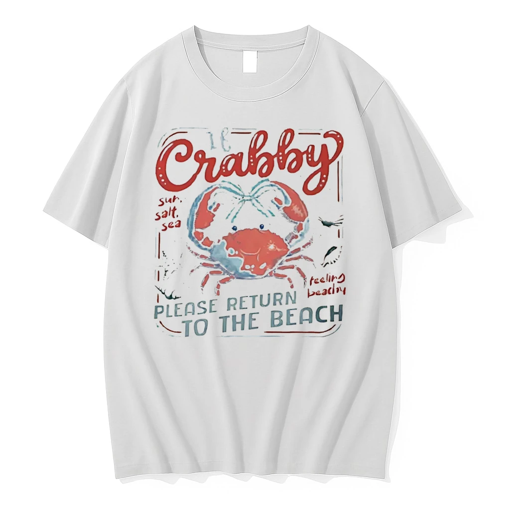 Officials If Crabby Please Return To The Beach Feeling Beachy Tee Premium T Shirt Sweatshirt Hoodie
