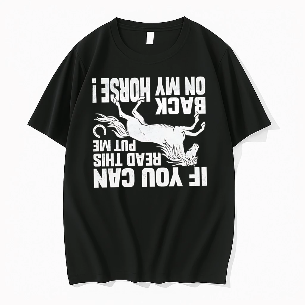 Officials If You Can Read This Put Me Back On My Horse Premium T Shirt Sweatshirt Hoodie