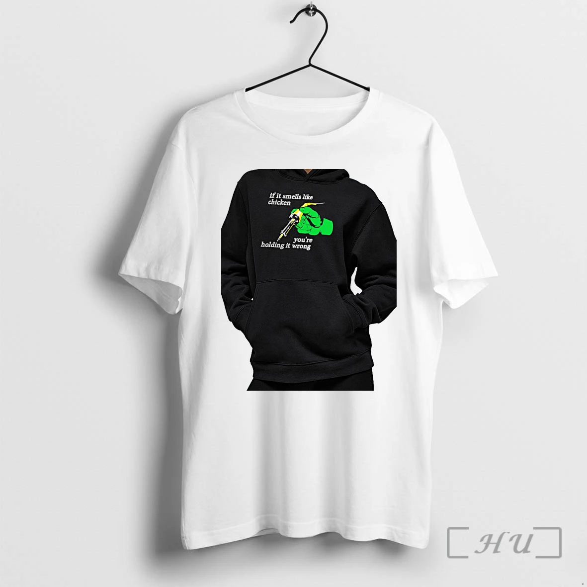 Officials If It Smells Like Chicken Youre Holding It Wrong Premium T Shirts Sweater Hoodie