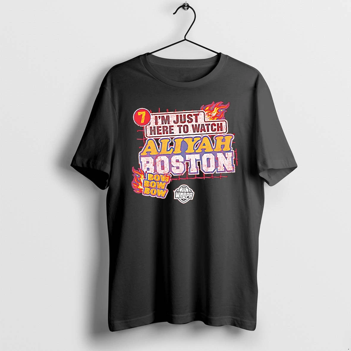 Officials Im Just Here To Watch Aliyah Boston Indiana Fever Wnba Tee Premium T Shirt Sweatshirt Hoodie