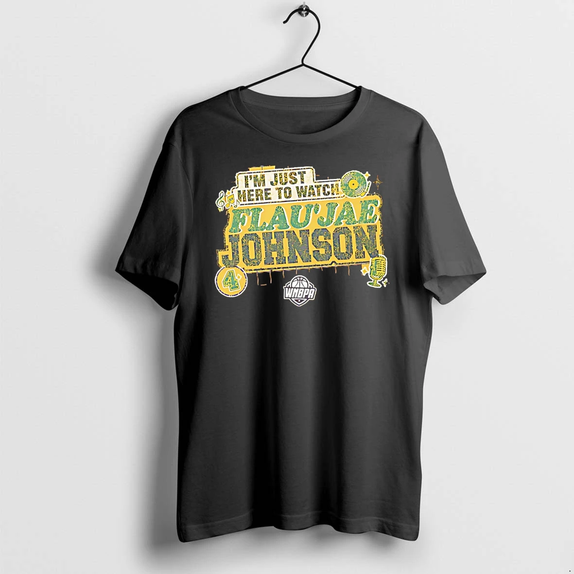 Officials Im Just Here To Watch Flaujae Johnson Seattle Storm Wnba Tee Premium T Shirt Sweatshirt Hoodie